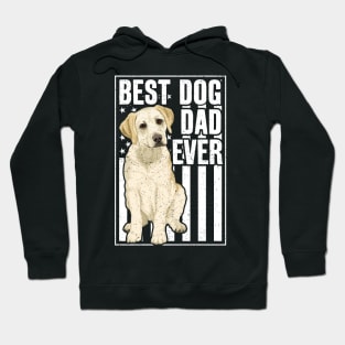 Best Dog Dad Ever Yellow Labrador Retriever Hoodie